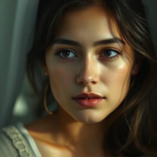 Retrato de Maria Santos, ex-aluna do Curso de Cinema Digital